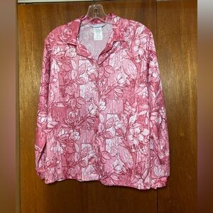 Vintage Blair Rose Button-Up Shirt